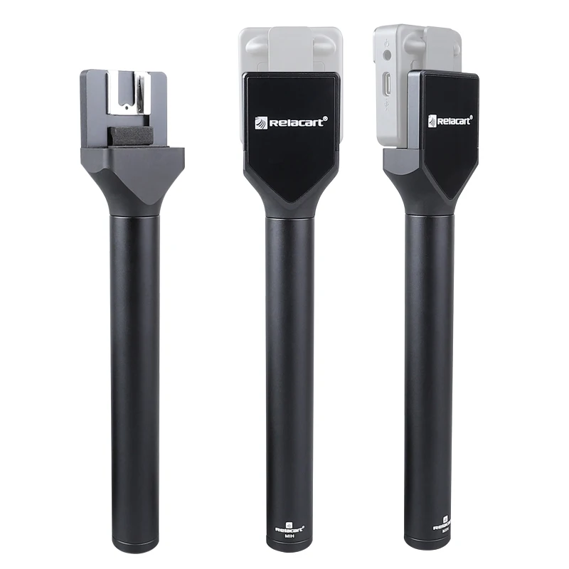 Relacart-MIH 무선 마이크 HM 핸드 헬드 그립 스틱, ENG 인터뷰 녹음 Saramonic Rode Comica BoomX SYNCO