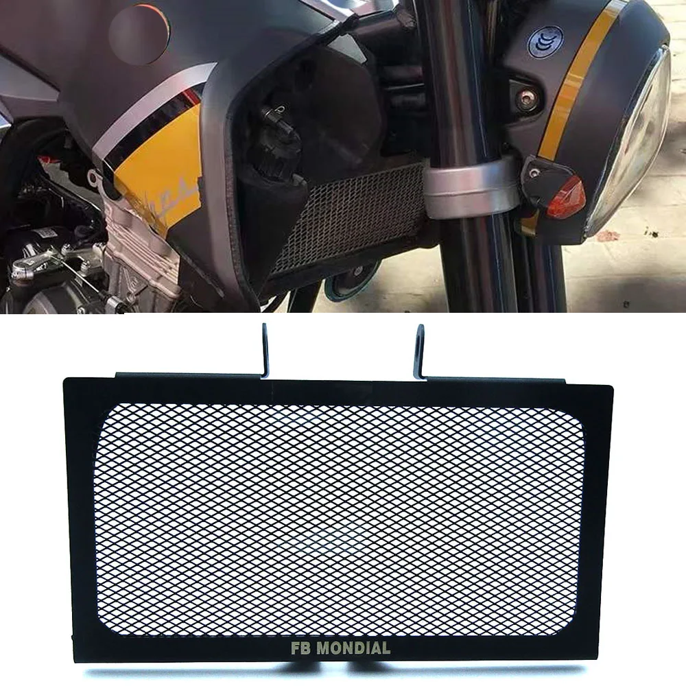 For Mondial HPS 125 HPS 300 Motorcycle Radiator Grille Guard Cover For Hipster FB Mondial HPS125 HPS300