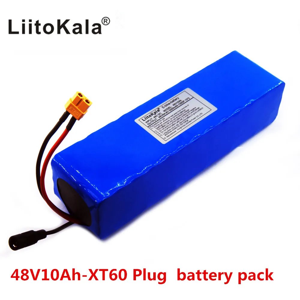 

48V battery 10ah 13s3p High Power 18650 Battery Electric Vehicle Electric Motorcycle DIY Battery BMS Protection XT60 Plug