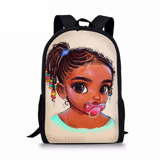 Children Backpack For Kids Black Girl Magic Afro Baby Child Printing School Bag Teenagers Kid 10-12 Year Old Book Bag Mochila