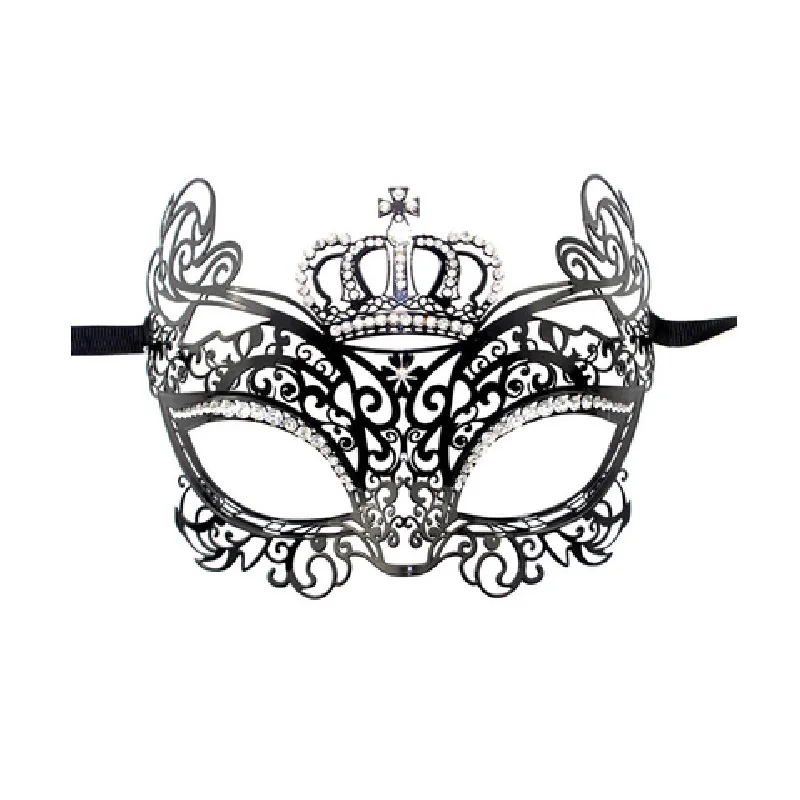 

Diamond Metal Mask Ball Metal Princess Mask Half Face Metal Mask