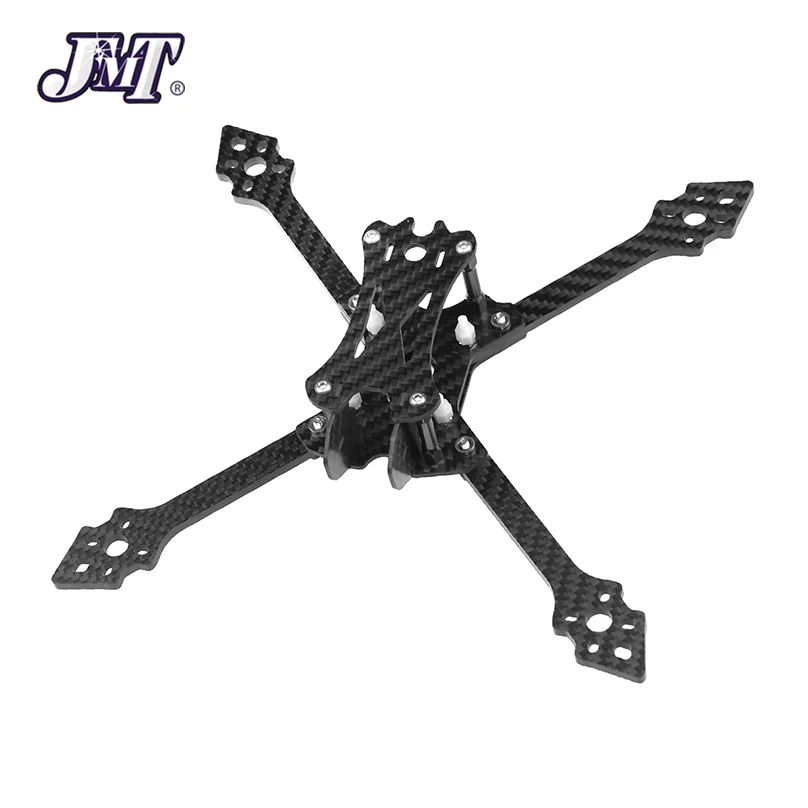 JMT X220 220Mm Ba Lô Bánh Xe Sợi Carbon Quadcopter Khung Bộ 4Mm Tay Hỗ Trợ 5Inch Cánh Quạt Cho FPV Đua Xe tự Do Quadcopter