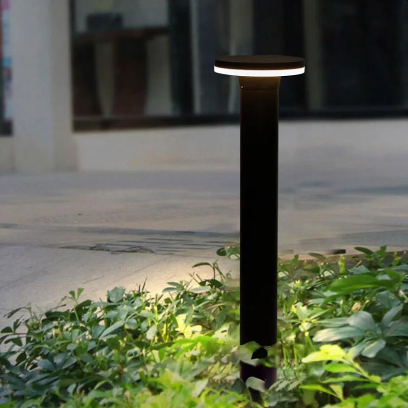 60CM Outdoor Waterproof IP65 12W LED Lawn Lamp New Style Aluminum Pillar Garden Path Square Landscape Lawn Lights AC85-265V