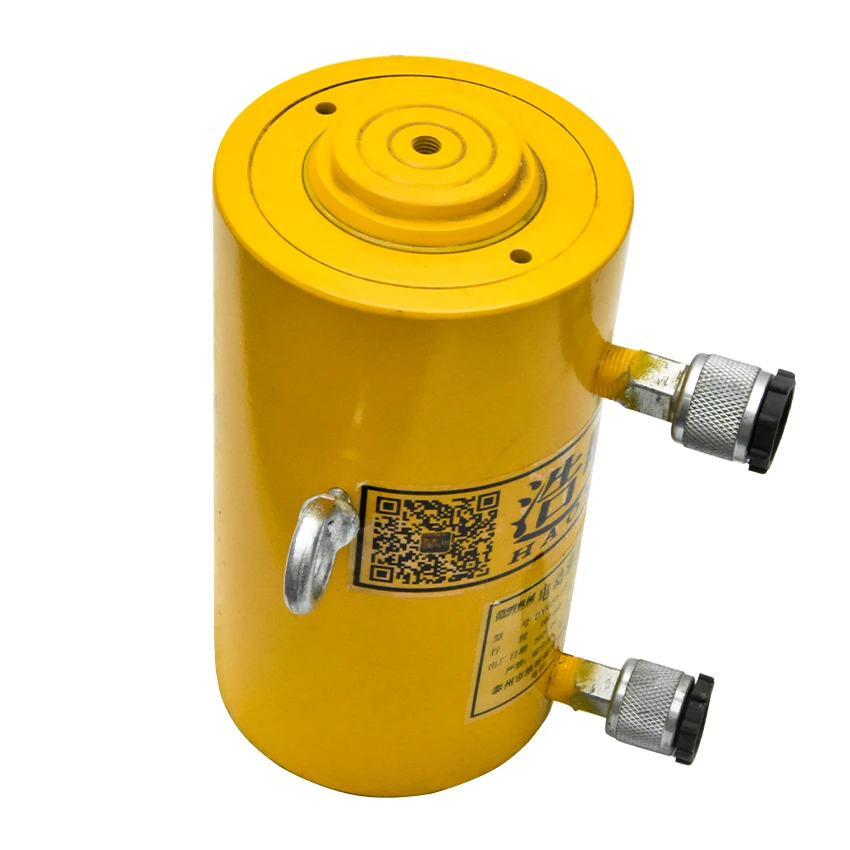 DYG-50/100 Double Acting Hydraulic Jack Portable Split Hydraulic Jack Hydraulic Cylinder With Tonnage of 50T , Stroke of 100mm