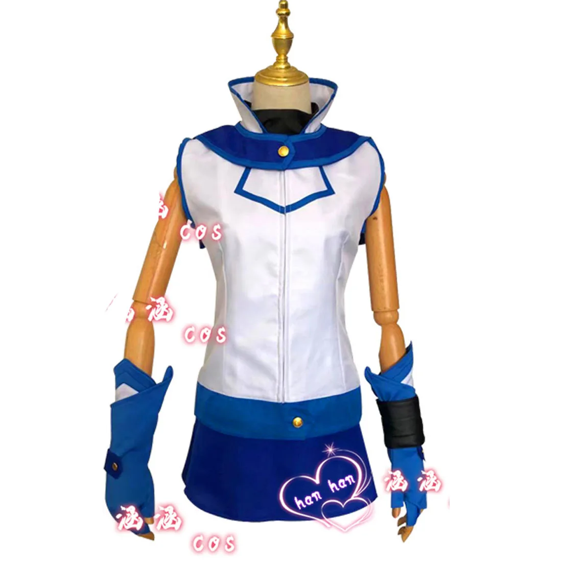 

2025 Yu-Gi-Oh! Duel Monsters GX Alexis Rhodes Asuka Tenjouin Uniform Halloween Cosplay Costume