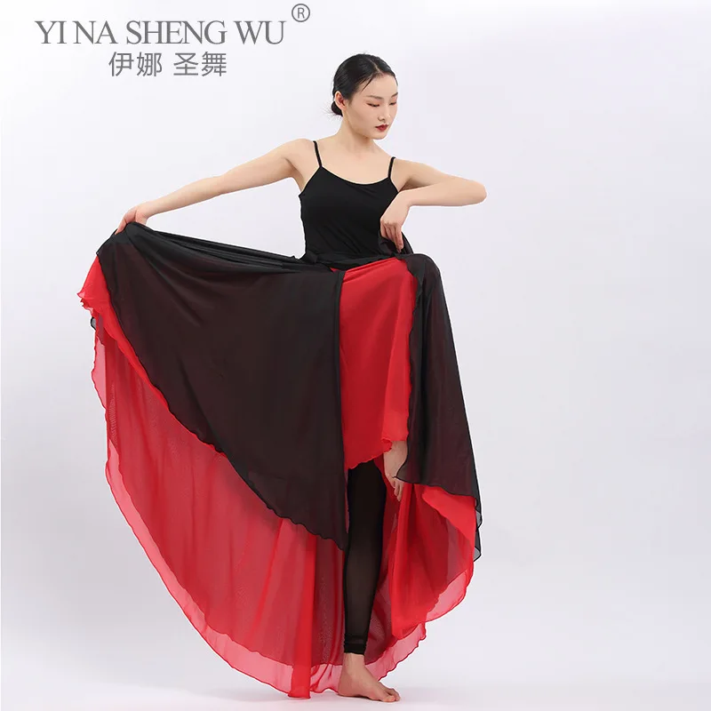 Adult Women Belly Dance Costume Bellydance Big Long Skirt Sexy Skirt Bellydancing Performance Nationality Dancewear For Women