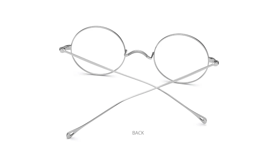 FONEX Titan Brille Rahmen Männer Marke Design Vintage Runde Brillen Frauen Retro Ultraleicht Japanische Hohe Qualität Brillen 85666 – Detail 10