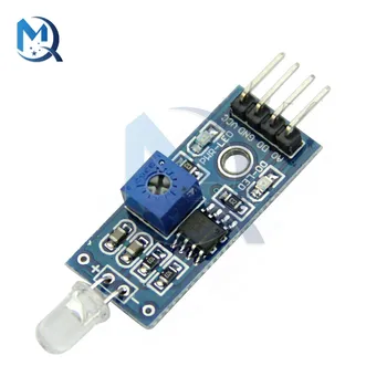 3,3 V-5 V 4PIN Fotodiodenmodul LM393 Lichtsensor-Schaltermodul für Arduino Raspberry Pi Lichtempfindlicher Diodenerkennungsschalter