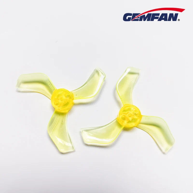 4Pairs 8 adet 1.5mm 3-Blade Gemfan 1635 1.6x3.5x3 40mm mil CCW/CW pervane içi boş fincan fırçasız motor RC Drone uçak parçaları