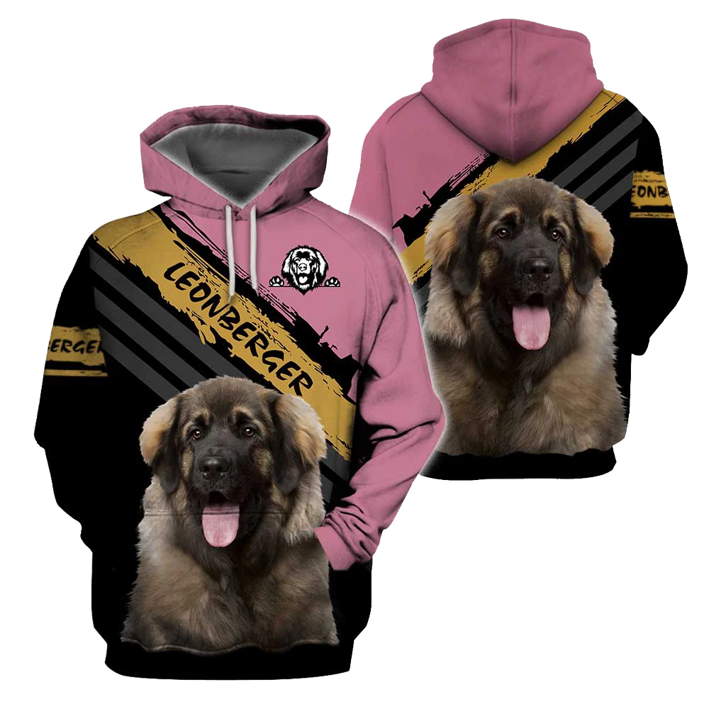 

Leonberger hoodie 3D Printed Hoodies Fashion Pullover Men For Women Sweatshirts Sweater Cosplay Costumes