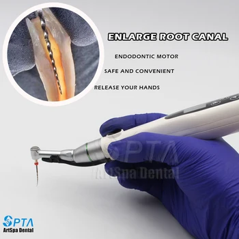 Spta 16:1 contra-ângulo turbina de baixa velocidade handpiece com arquivo de canal radicular alternativo tratamento endodôntico materiais odontológicos