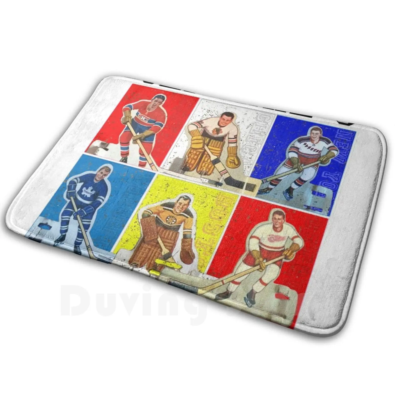 Original 6 Table Hockey-Hockey04 Soft Non-Slip Mat Rug 3291 Carpet Cushion Hockey Table Hockey Rod Hockey Stiga Coleco