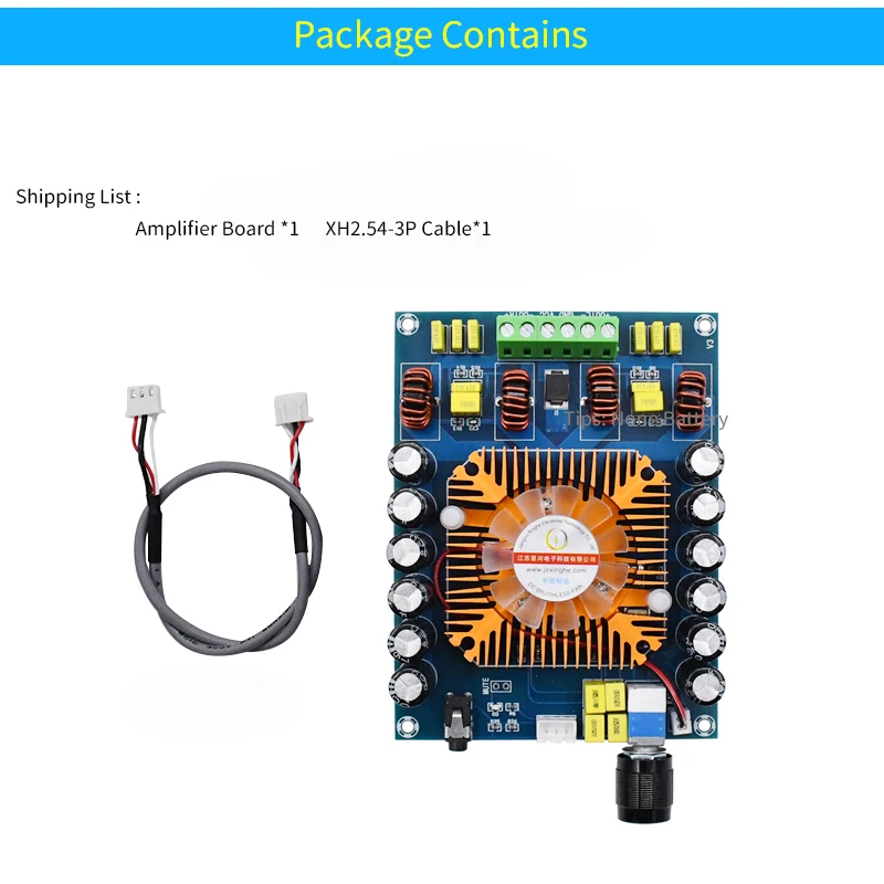 UNISIAN TDA7498E 오디오 전력 증폭기 TDA7498E 클래스 D HIFI 디지털 칩 2.0 채널 160W + 160W 고출력 증폭기 보드