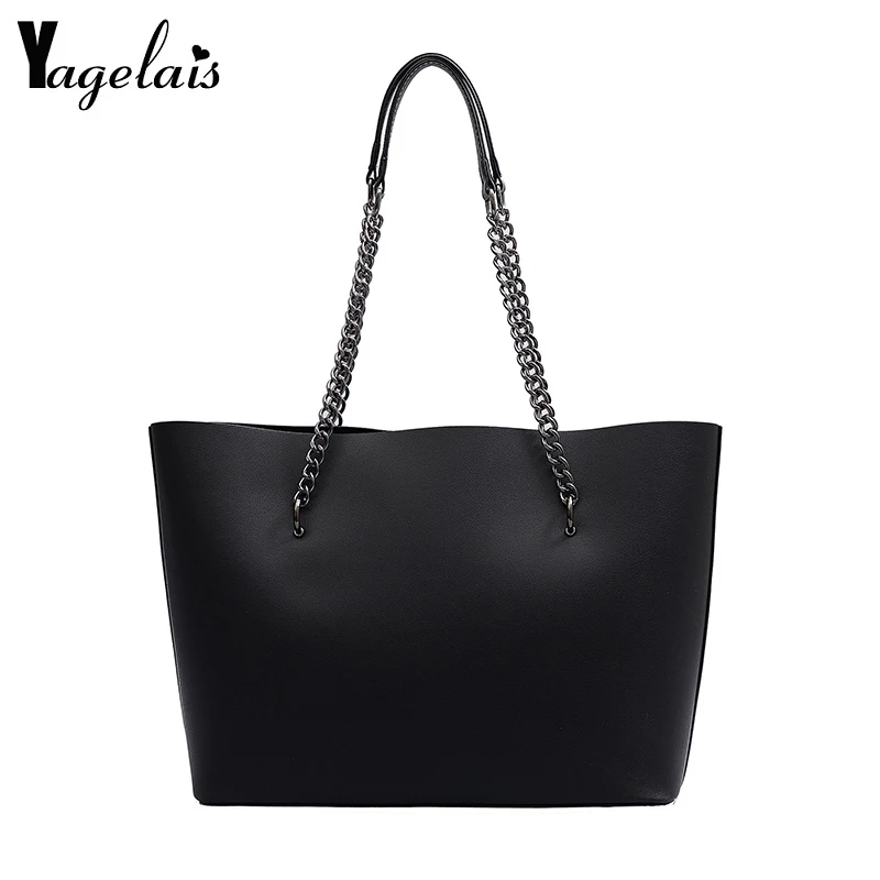 

Women Pu Leather Women Handbags Female Shoulder Bag Designer Luxury Lady Tote Large Capacity Shoulder Bag