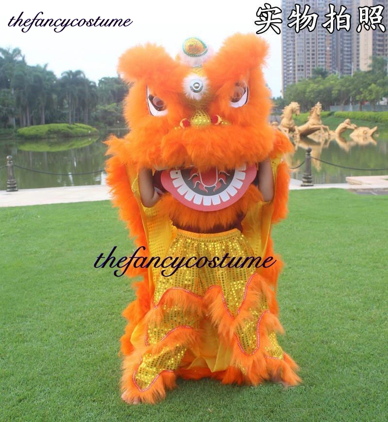 5-12 Age Lion Dance Mascot Costume Pants Girl boy wzplzj Children Cartoon Family Props Outfit Dress Party Carnival Festival