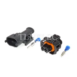 1928403698 Female Diesel Fuel Common Rail Injector Crankshaft Sensor Connector for Ford