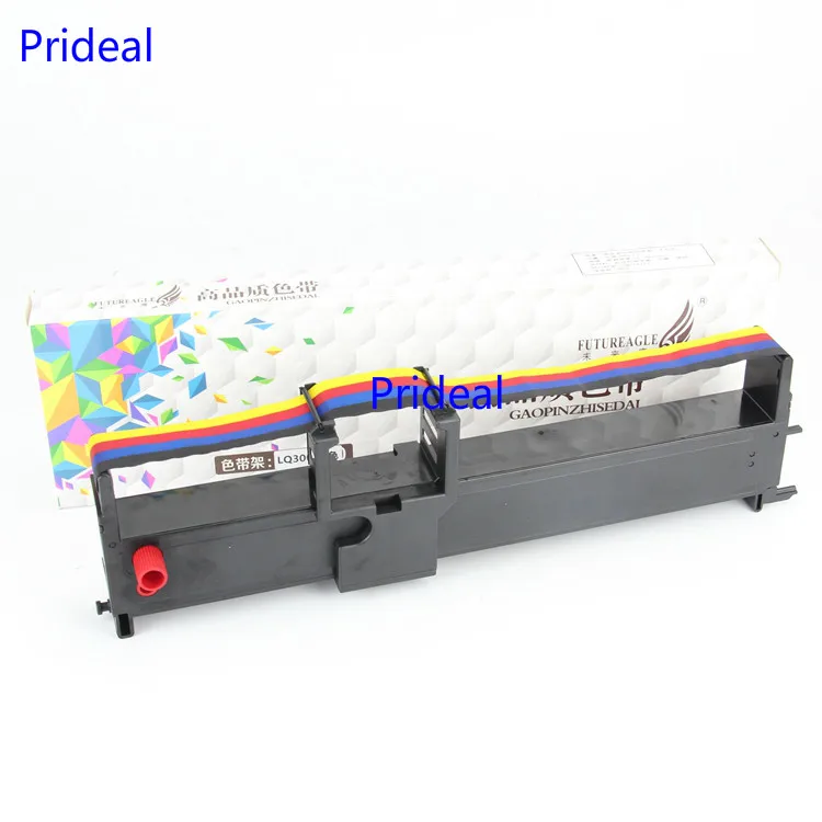 Prideal New color Ribbon for LQ300 LQ300K LX300 LQ800 LX300II 4C S015073 Printer color ribbon