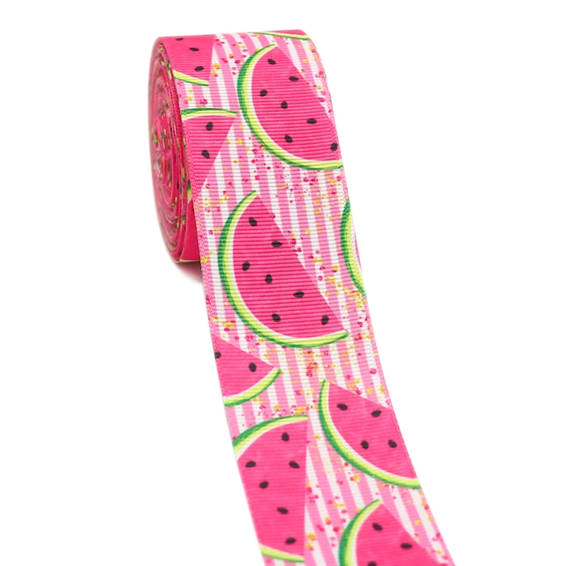 10 Yards 1,5" 38MM Frucht-Ananas-Printed-Kordelband für Haaraccessoires, DIY-Bastelbedarf, Nähen, Handarbeit Y2021051301 – Detail 11