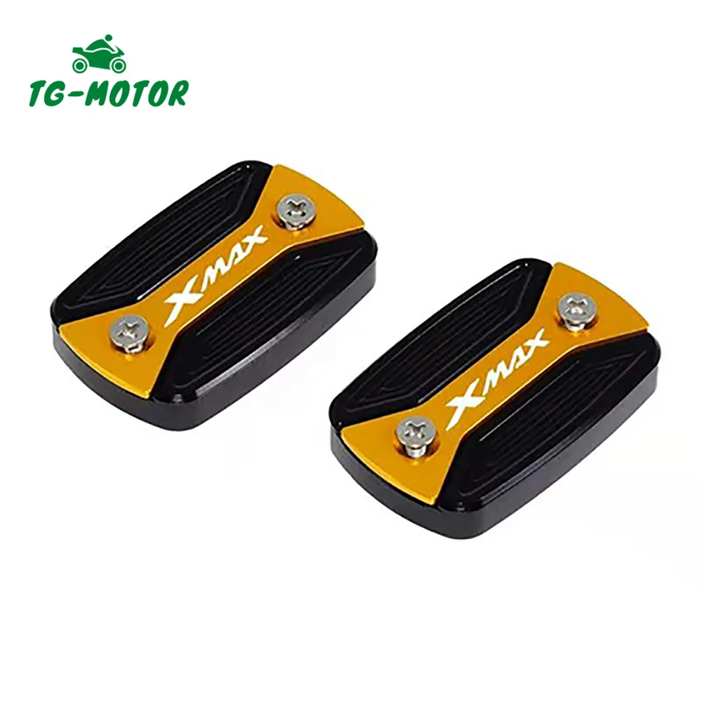 

TG-Motor For YAMAHA X-MAX XMAX300 400 xmax125 xmax300 XMAX250 2015-2021 Pair Front Brake Clutch Cylinder Fluid Reservoir Cover
