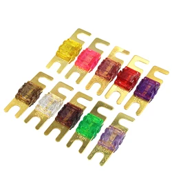 ANL Gold Plated Stud Car Fuses Mini Car Stereo Audio AFS Fuse 20A 30A 40A 50A 60A 70A 80A 100A 125A 150A 175A 200A