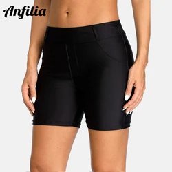 Pantaloncini da bagno donna Anfilia pantaloncini da surf Tankini costumi da bagno da spiaggia costumi da bagno