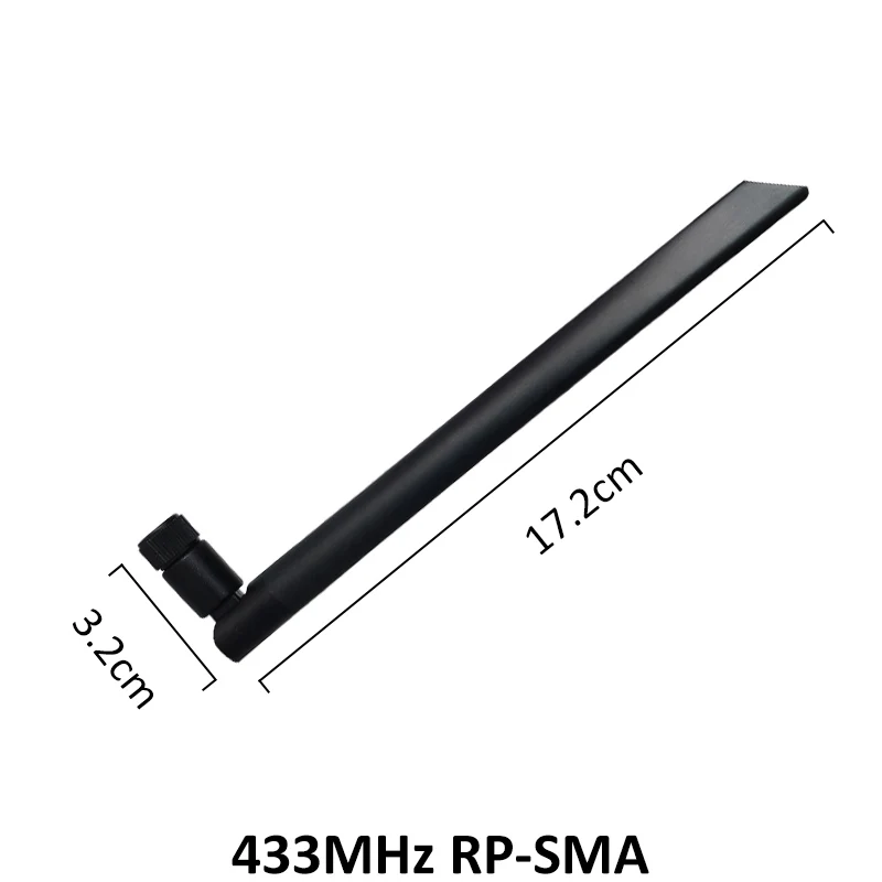 Antena do receptor de sinal GWS-lora, antena lora, 5dbi, sma, fêmea, pbx, módulo ot, lora, alto ganho, 2pcs, 433MHz, ao ar livre, barato