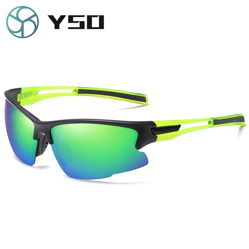 

YSO Sunglasses Men Polarized Sun Glasses For Driving Hiking Outdoor Sports Fishing Travel Men Shades UV Protection Goggles A591