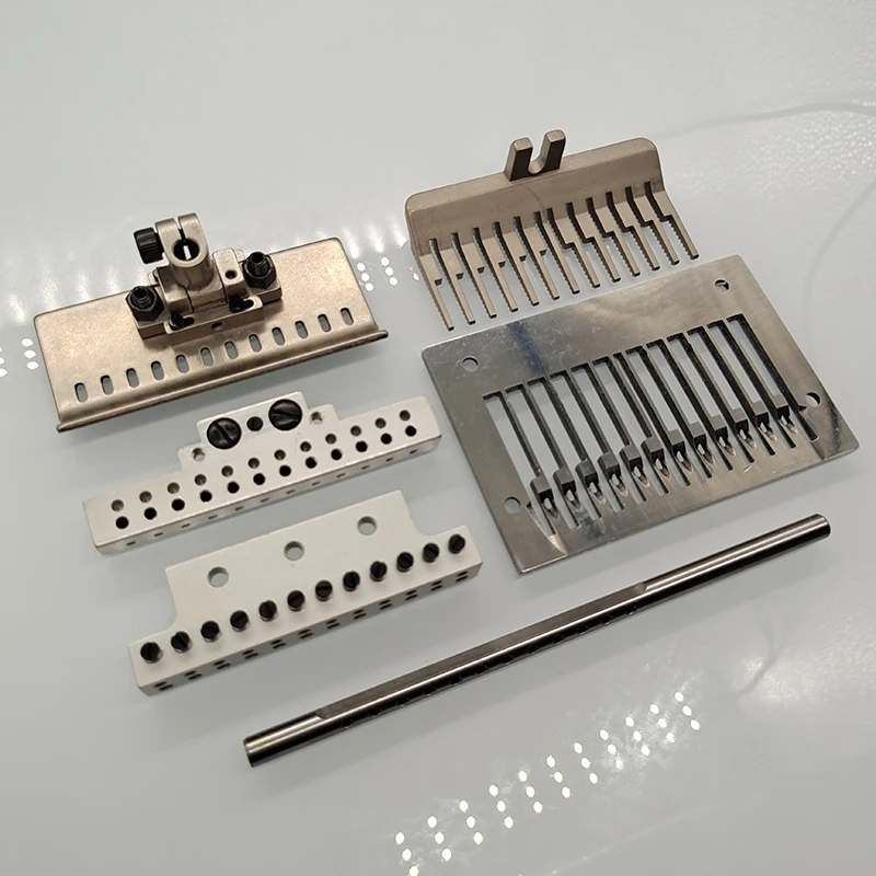 Q X YUN Sewing Machine Parts SIRUBA VC008 1/4*12N Separate Multiple Needles Gauge Set