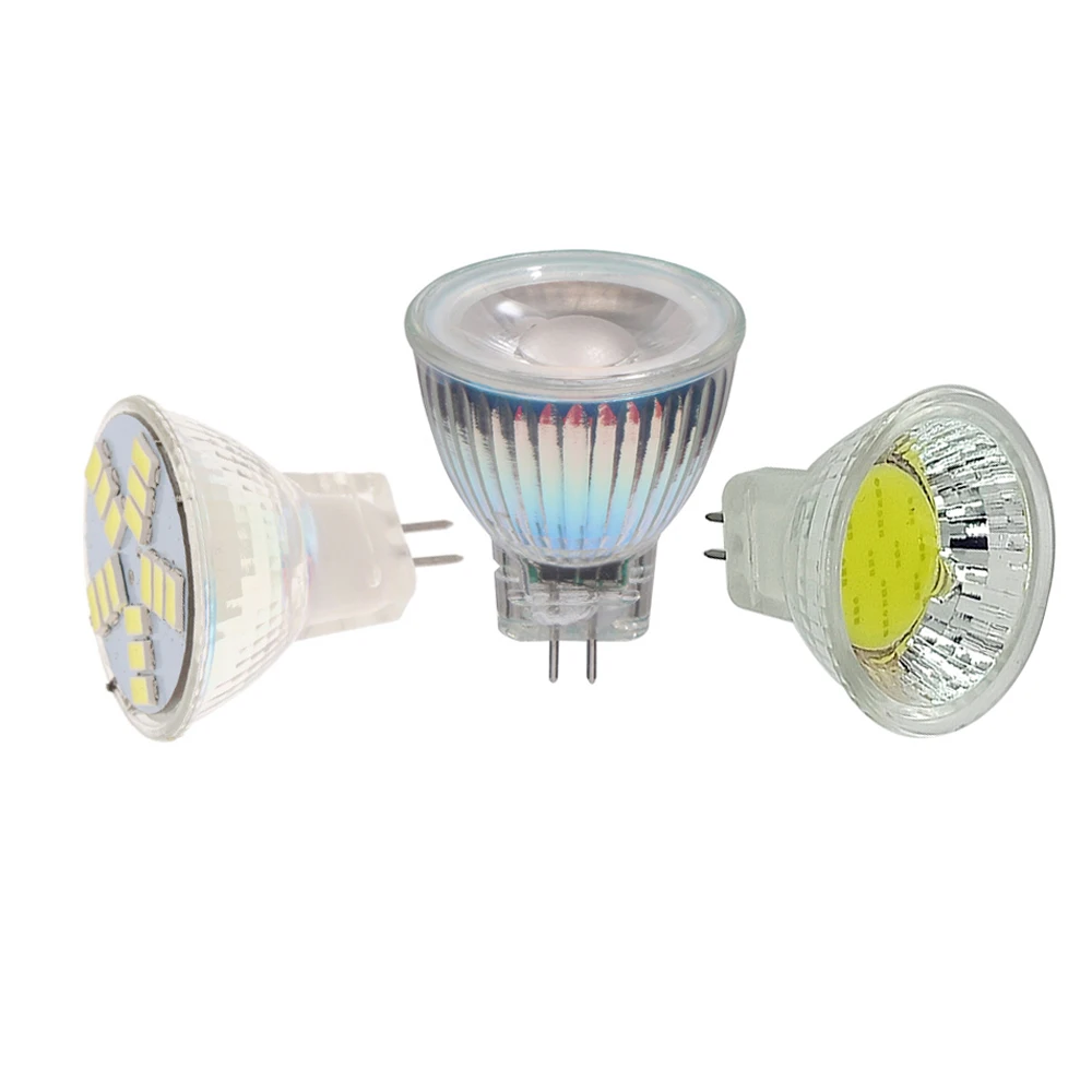 Możliwość przyciemniania MR11 COB reflektory LED 5W 7W 9W AC/DC 12V LED Light 110V 220V MR11 Cob żarówka led z ciepłym światłem zimna biała lampada