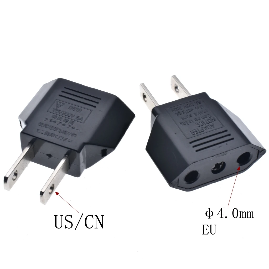 US Japan China Travel Plug Adapter European EU To US JP Power Adapter Electrical Plug Converter Sockets AC Charger Outlet