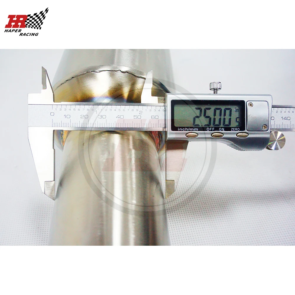 HP RACING Performance Downpipe With 200cell Cat For Mini Co oper S R56 R57 R58 R59 R60 Per geot 208 RCZ 2007-2014