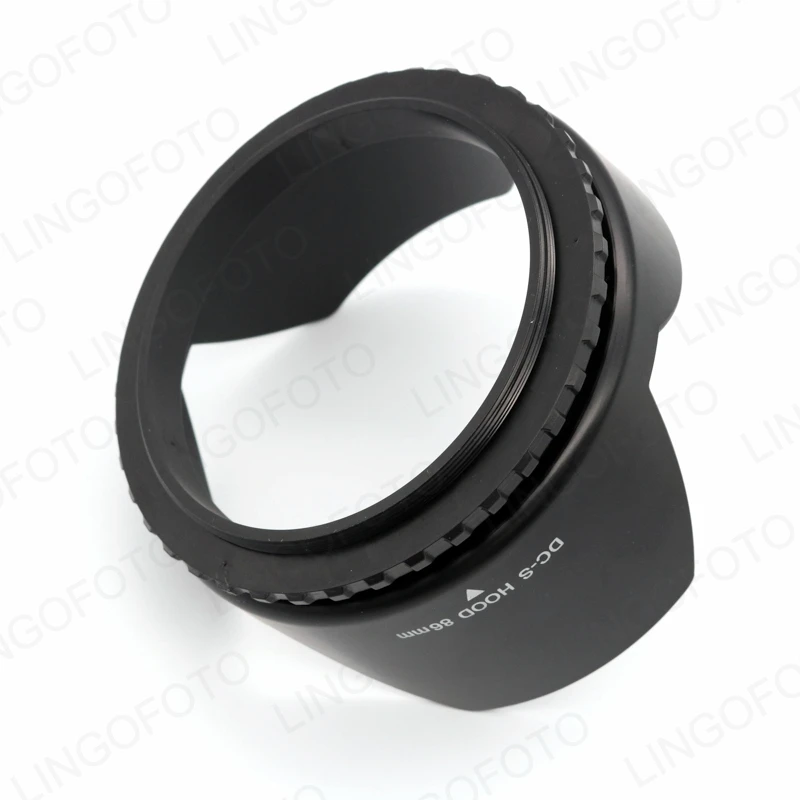 Lente de pétalo de flor genérica de 86mm 95mm para lente de 35mm (o longitud focal más larga), capucha de lente de pétalo de flor Universal profesional de plástico LC4149