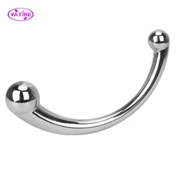 25-35mm Metal Balls Big Dildo Anal Plug For Women Vaginal Butt Dilator Men Prostate Massager Sex Toys Adult Games Erotic Bondage