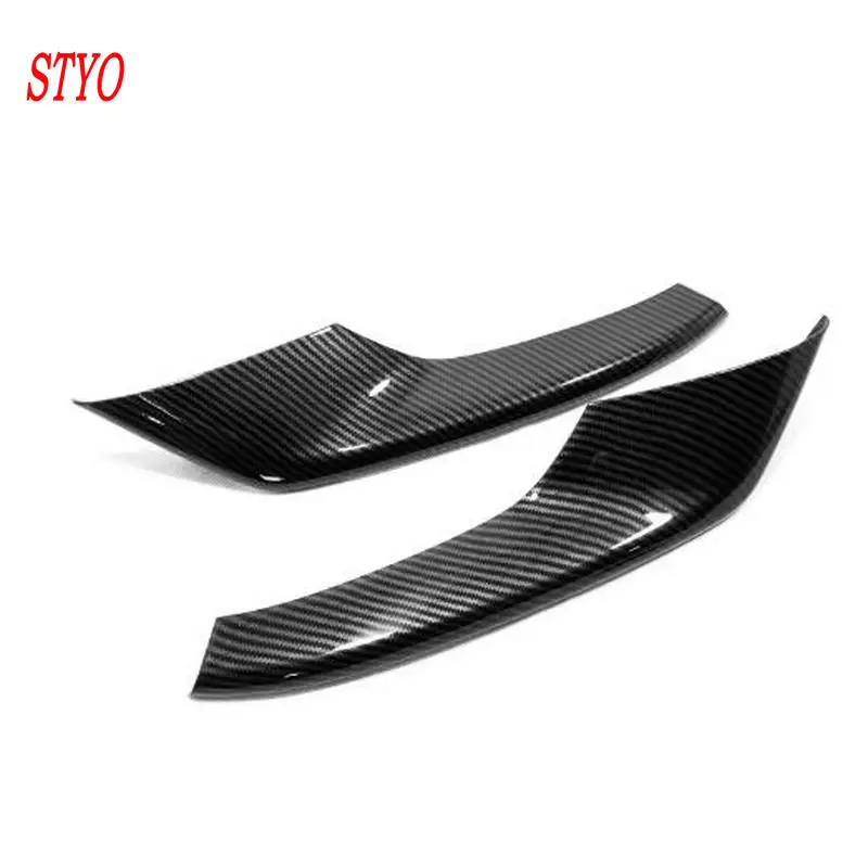 STYO ABS front fog lampshade Trim Fog lamp eyebrow sticker For Mazda1 3 M3 Axela 2020