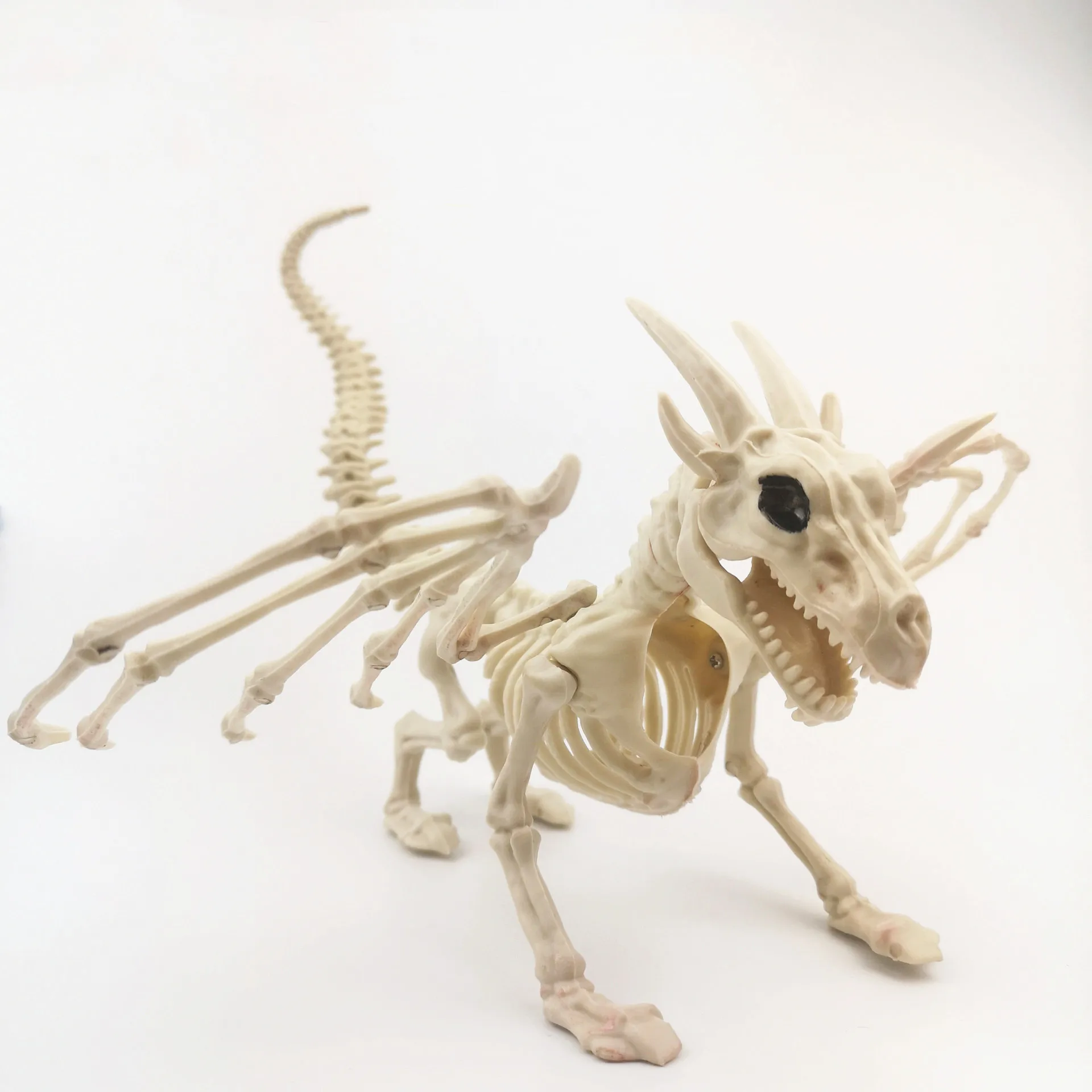 Halloween Decoration Animal Dragon Skeleton Bones Creepy Spider Bat Mouse Lizard Bonez Ornaments Hallowmas Horror Props Party