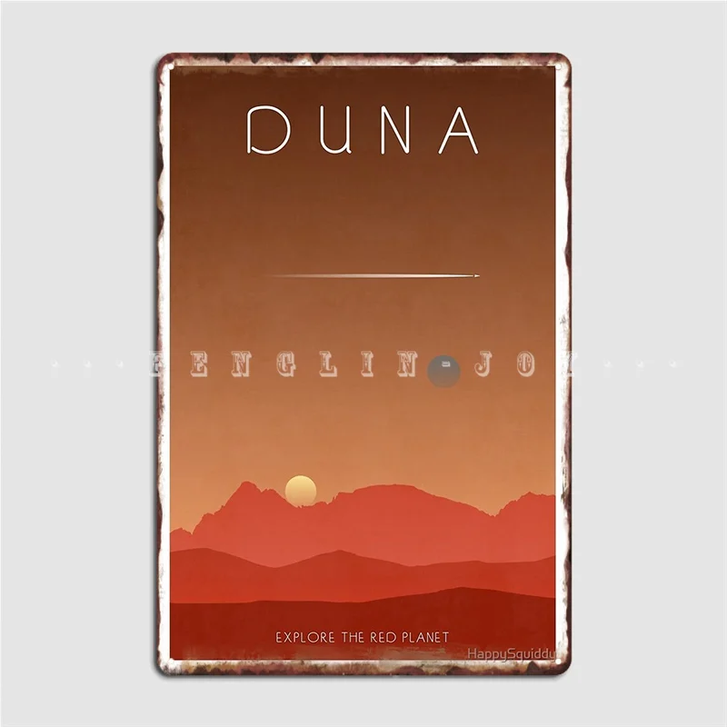 Kerbal Space Program Duna Metal Sign Club Garage Club Personalized Poster Tin Sign Poster