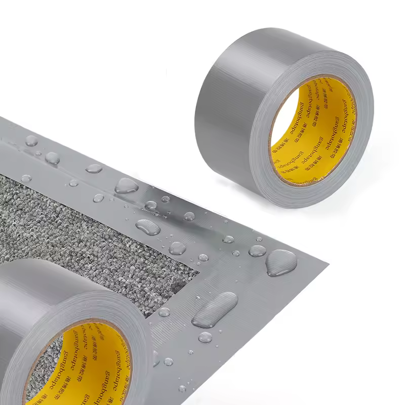Super Sticky Cloth Duct Tape Carpet Floor Waterproof Tapes High Viscosity Silvery Grey Adhesive Tape DIY Home Decoration 10meter - Image 2