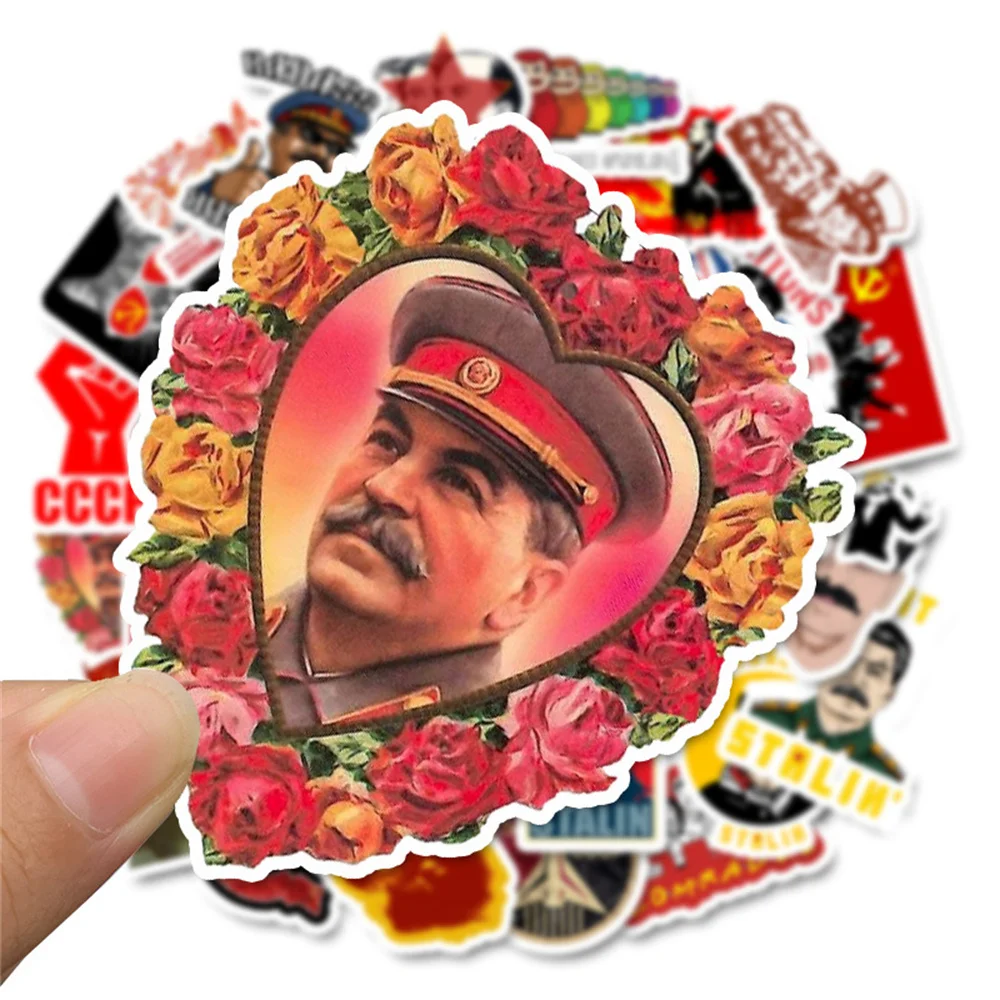 10/30/50PCS Russia Stalin USSR CCCP WWII Series Sticker Luggage Trolley Case Graffiti Sticker Wholesale