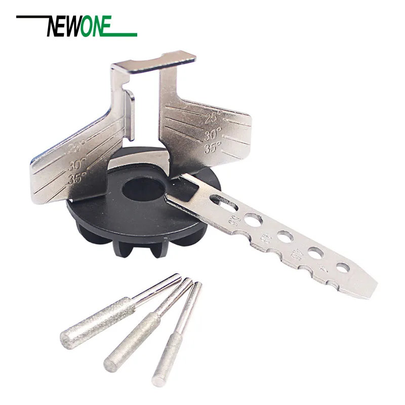 NEWONE Saw Sharpening Attachment Sharpener Guide Drill Adapter Dremel Style Drill Rotary Mini Drill Power Tool Accessories Set