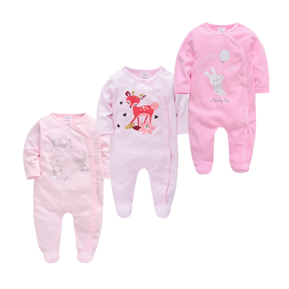 Cavkas pijama infantil para bebê recém-nascido, roupão de manga longa infantil para dormir menino e menina