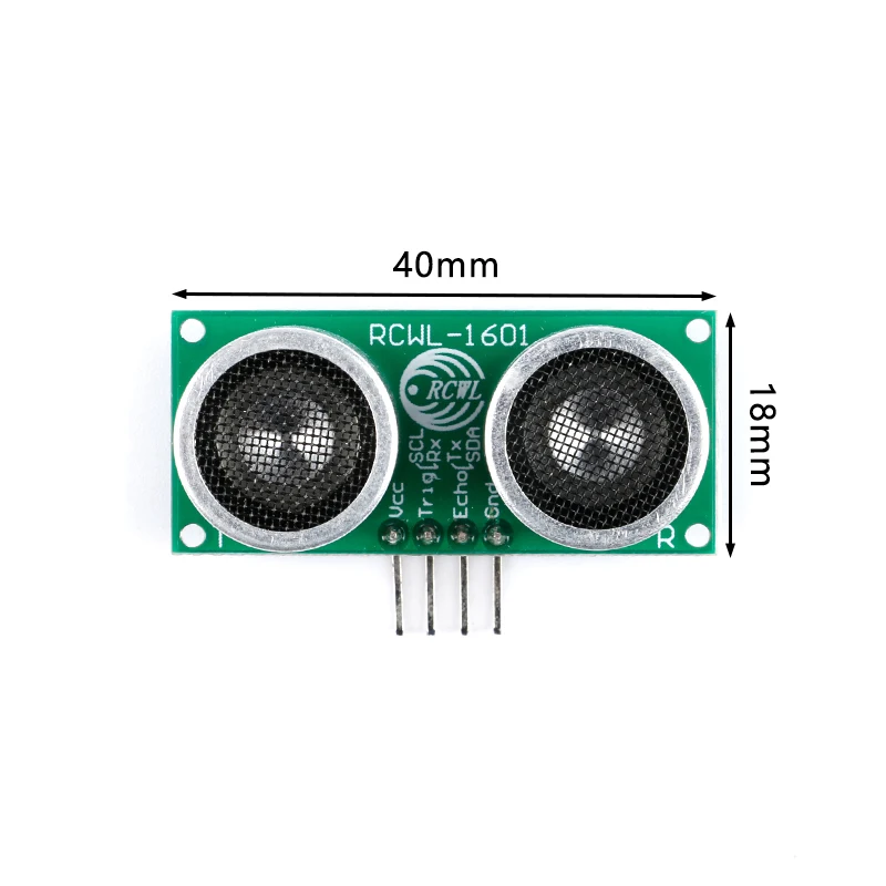 RCWL-1601 Ultrasonic Ranging Sensor Module Distance Compatible with HC-SR04 Wide Voltage 3V-5V