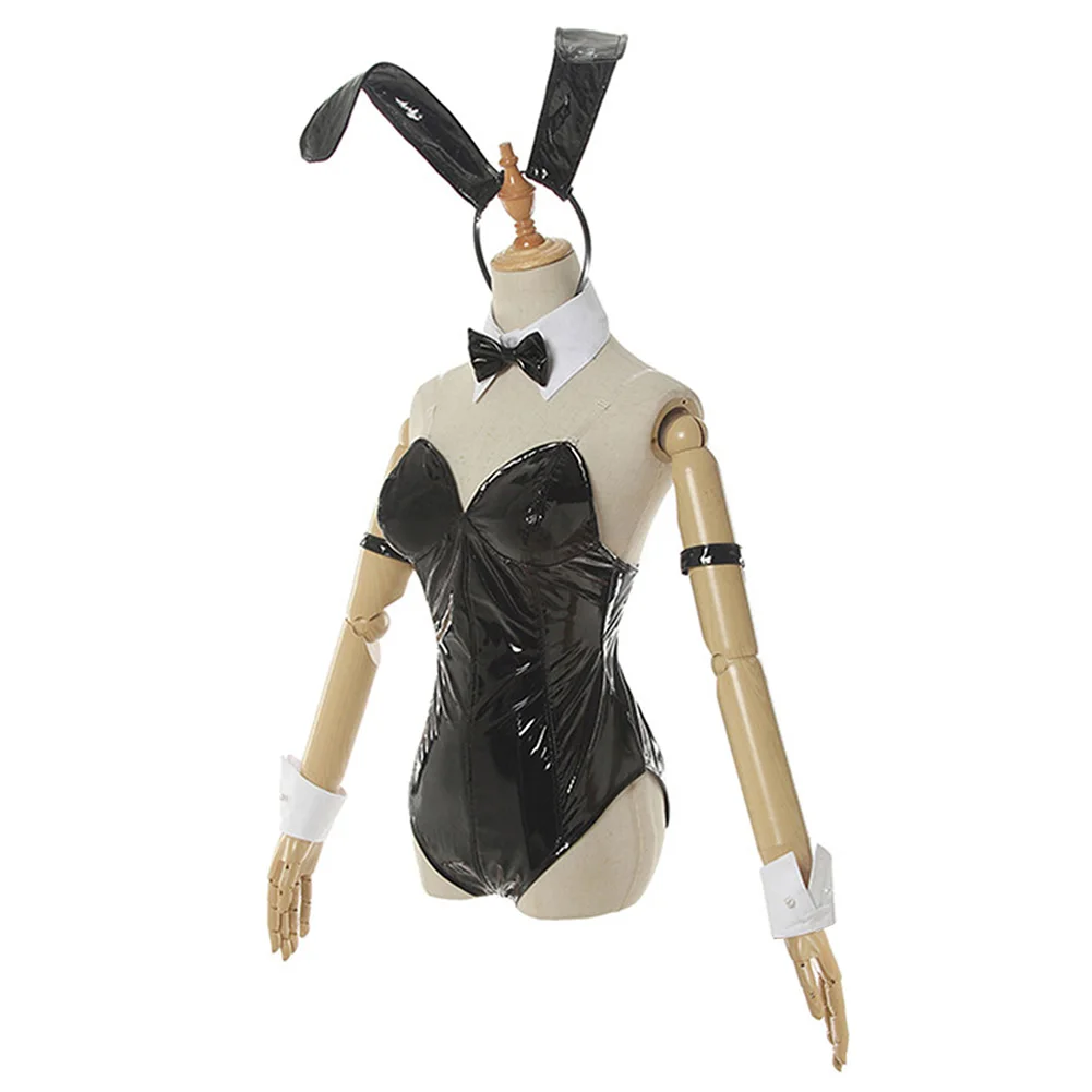 Rascal Does Role Dream Bunny Girl Senpai Sakurajima Mai Cosplay Costume Bunny Girl Jumpsuit Outfits Halloween Carnival Suit