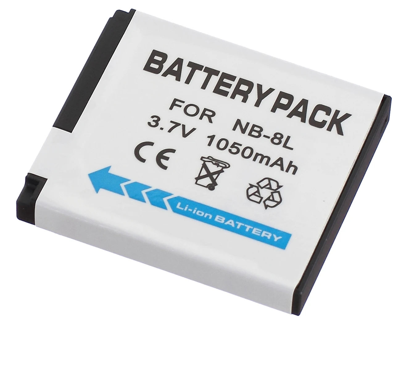 NB-8L Battery Pack for Canon PowerShot A2200, A3000, A3000IS, A3100, A3100IS, A3200, A3200IS, A3300 IS, A3300IS Digital Camera