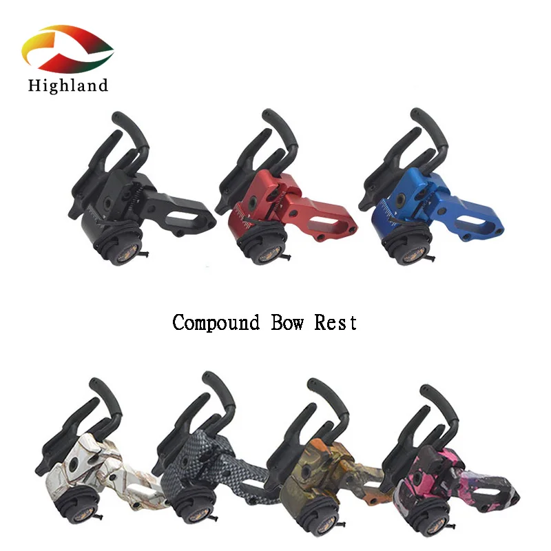 

1 Pcs TP814 Compound Bow Drop Rest Left and Right Hand Universal 7 Colors Archery Hunting Shooting Bow Accessories