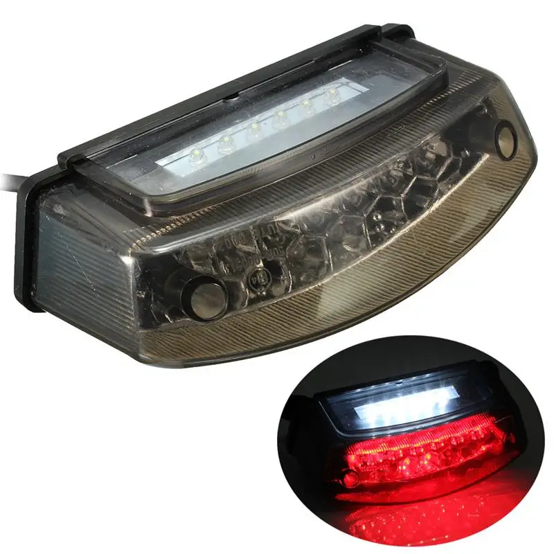 3 Wire Motorcycle LED brake light Plate number Lighting case for DUCATI MONSTER M400 M750 M900 M1000 for S4R Taillight