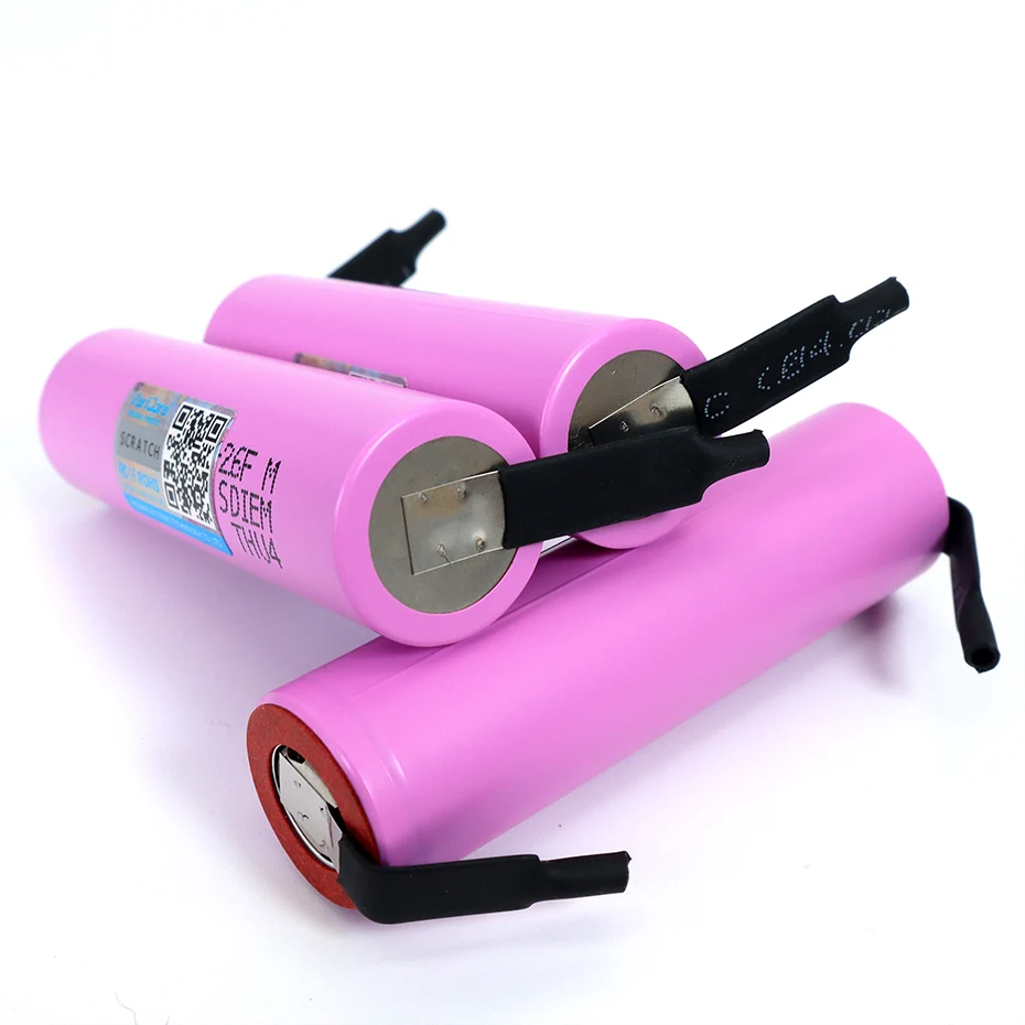 1PCS VariCore Original protected 18650 3.7V 2600mAh rechargeable battery batteries ICR18650-26F Industrial use+DIY Nickel