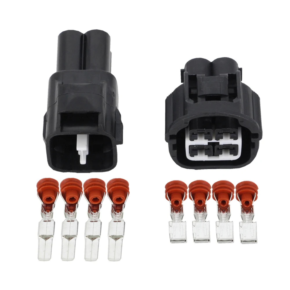 4 Pin DJ7041Y-4.8-11/21 4P Waterproof Automotive Engine System Connector Sealed Auto Plug Socket