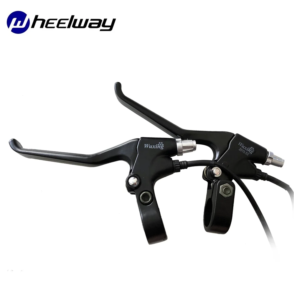 Alloy Mountain Bike Brake Handle, Electric Bicycle, Scooter Accessories, Brake Parts, Black, Scooter, 2 Pcs