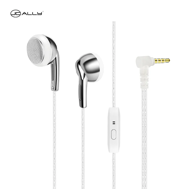 JCALLY EP985 14mm Bio-composite Diaphraam Full frequency Dynamic Flat Head Earbuds HIFI Fever Earphone