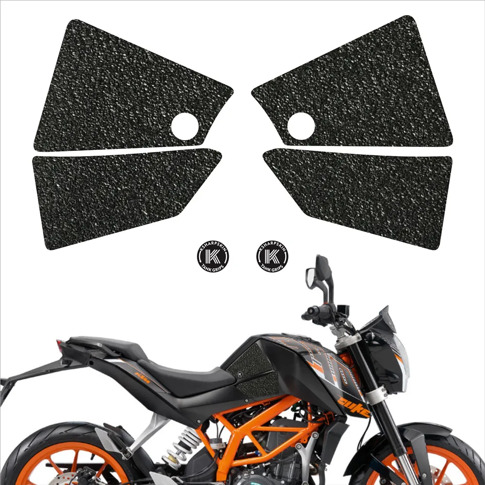 

Motorcycle fuel tank pad tank grip protection sticker KSHARPSKIN knee grip side applique for KTM DUKE DUKE390 DUKE125 DUKE200